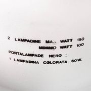 Lampadaire P428 Pia Guidetti Crippa pour Luci, Italie, années 1970