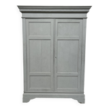 Antique painted wardrobe.