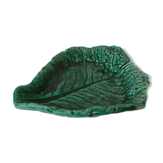 Vallauris trinket bowl in the shape leaf