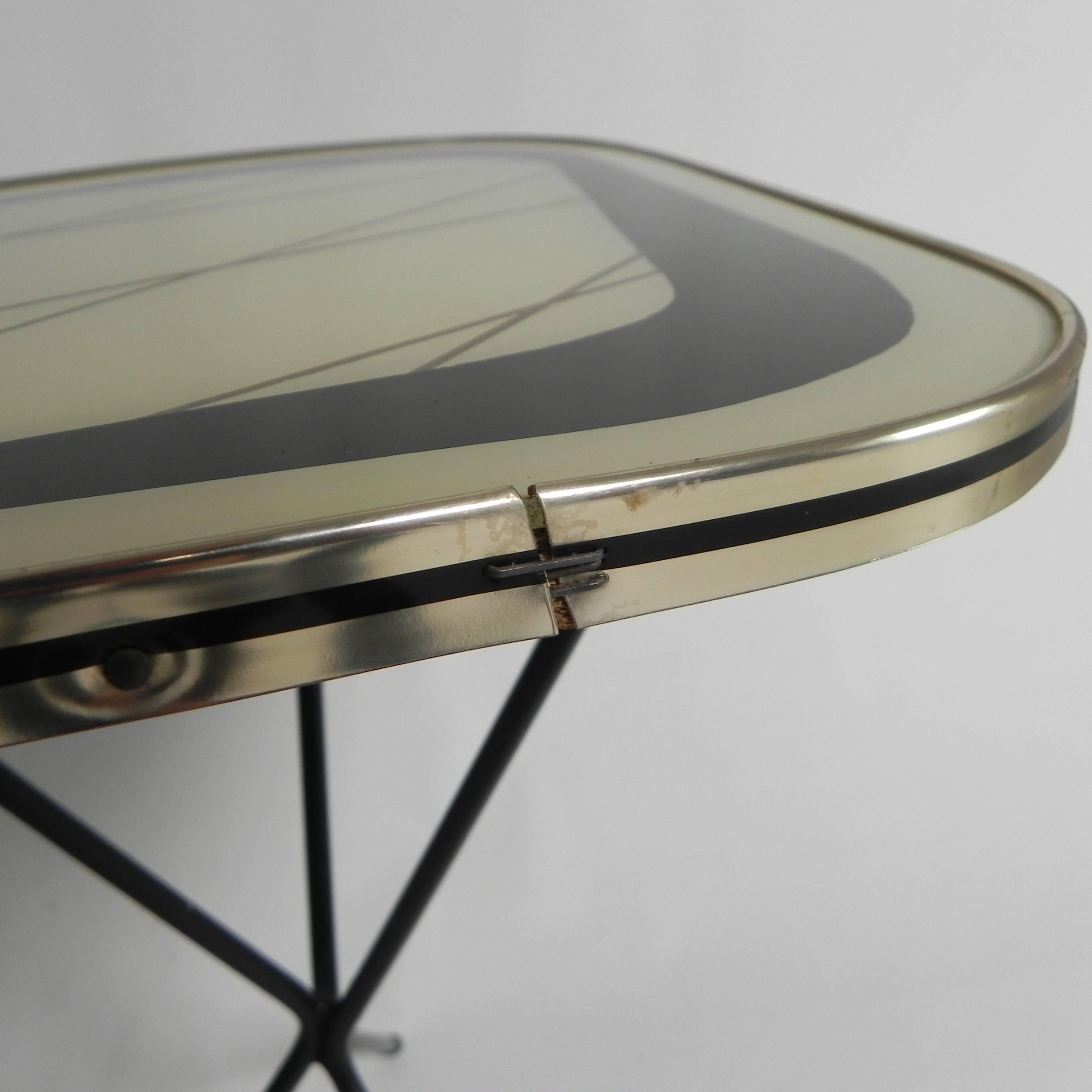 Erdal side table with three legs, 1950s
