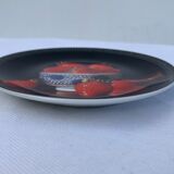 Jean-Claude Chauray strawberry plate for Bernardaud Limoges