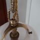 Suspension laiton opaline rose