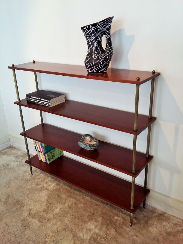 Étagère bibliothèque des années 60