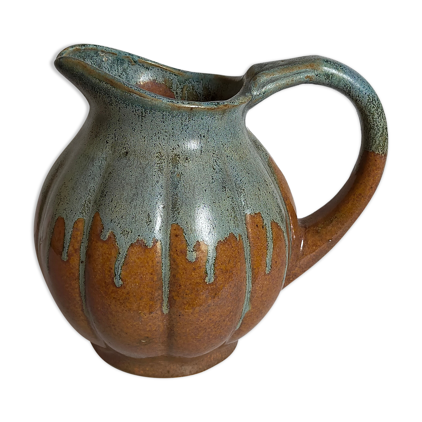 Pichet en grès émaillé Art-nouveau début XXème