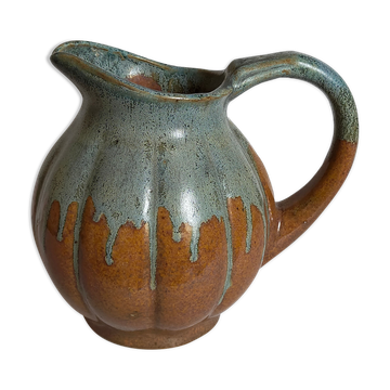 Pitcher in glazed stoneware Art-Nouveau early twentieth century