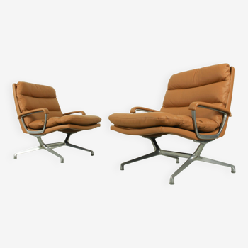 Set of 2 Paul Tuttle Lounge Chair 'Gamma' for Strässle, 1970s
