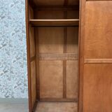 Large Parisian wardrobe with sliding doors