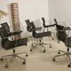 Lot de 8 fauteuils Charles et Ray Eames par Vitra modèle EA 117