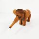 Wooden elephant, designed by Kay Bojesen, Denmark 1970s.