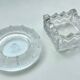 Lalique two ashtrays