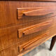 Scandinavian corner unit in teak, Danish design
