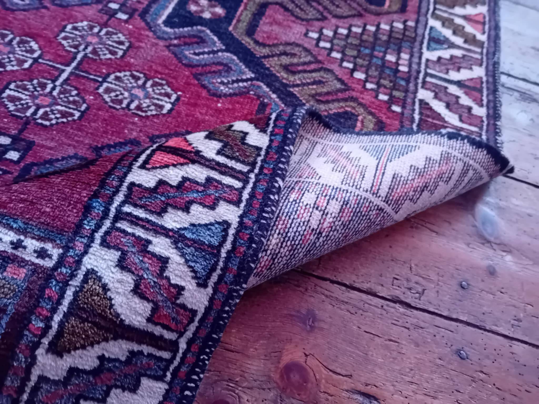 Tapis Persan Hamadan fait main 147x100cm