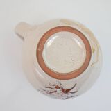 Pair of ceramic milk jugs signed La Roue Vallauris