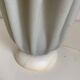 Vintage 1970s Georgia Jacob Athena Mouse Grey Draped Lamp - 50cm