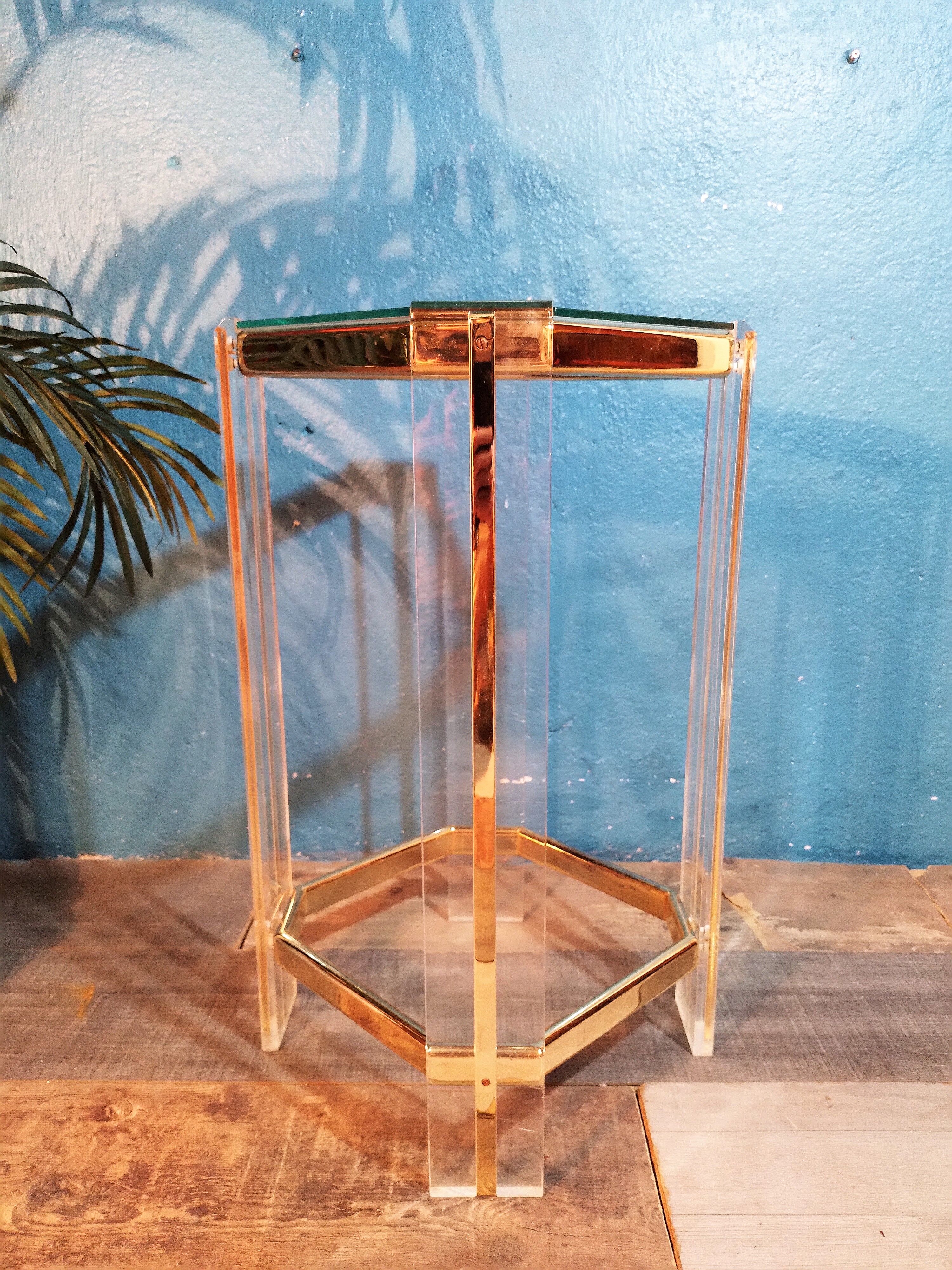 Lange end table 1970s