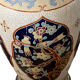 Grand vase ceramique oiseau email chinois