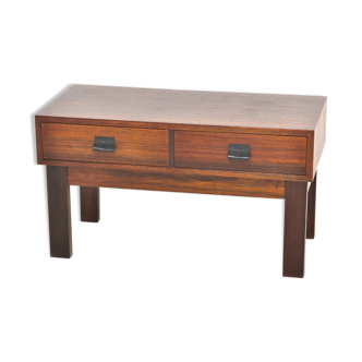 Rosewood chest of drawers, Glas & Trä, Sweden, 1960