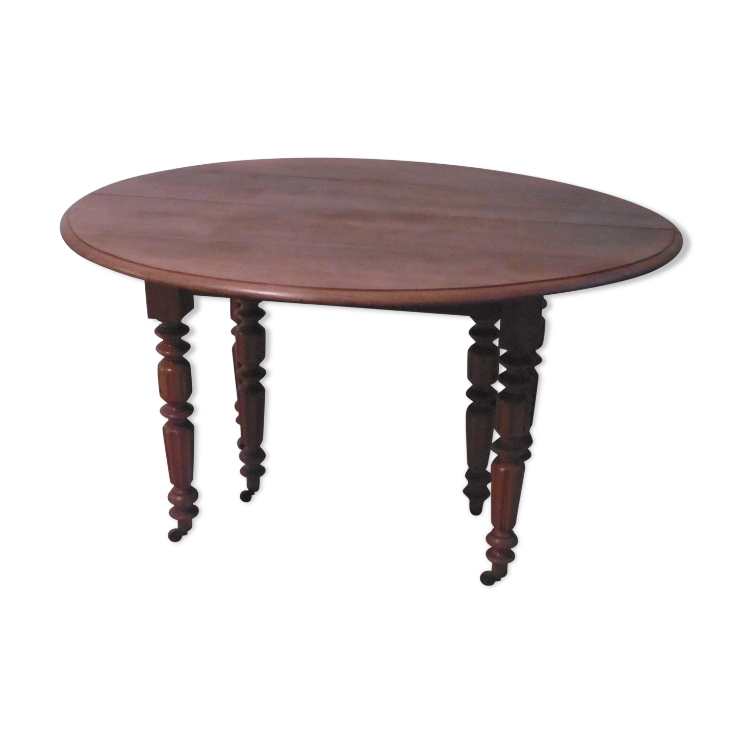 Table 6 feet with two extensions in Cherry