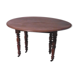 Table 6 feet with two extensions in Cherry