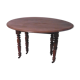 Table 6 feet with two extensions in Cherry