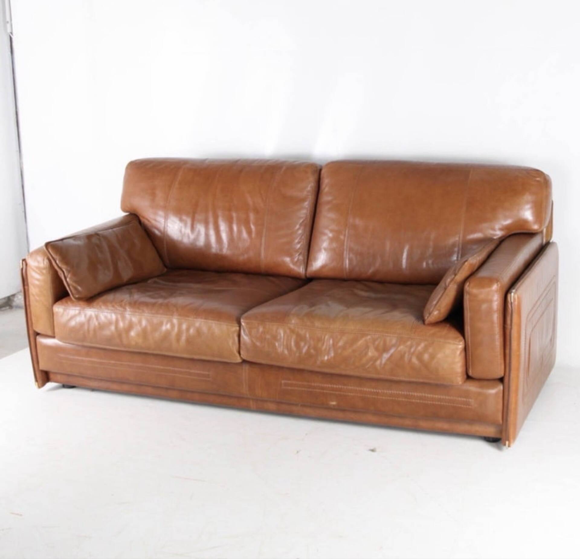 Canapé cuir 3 Roche Bobois