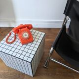 Ceramic tile side table