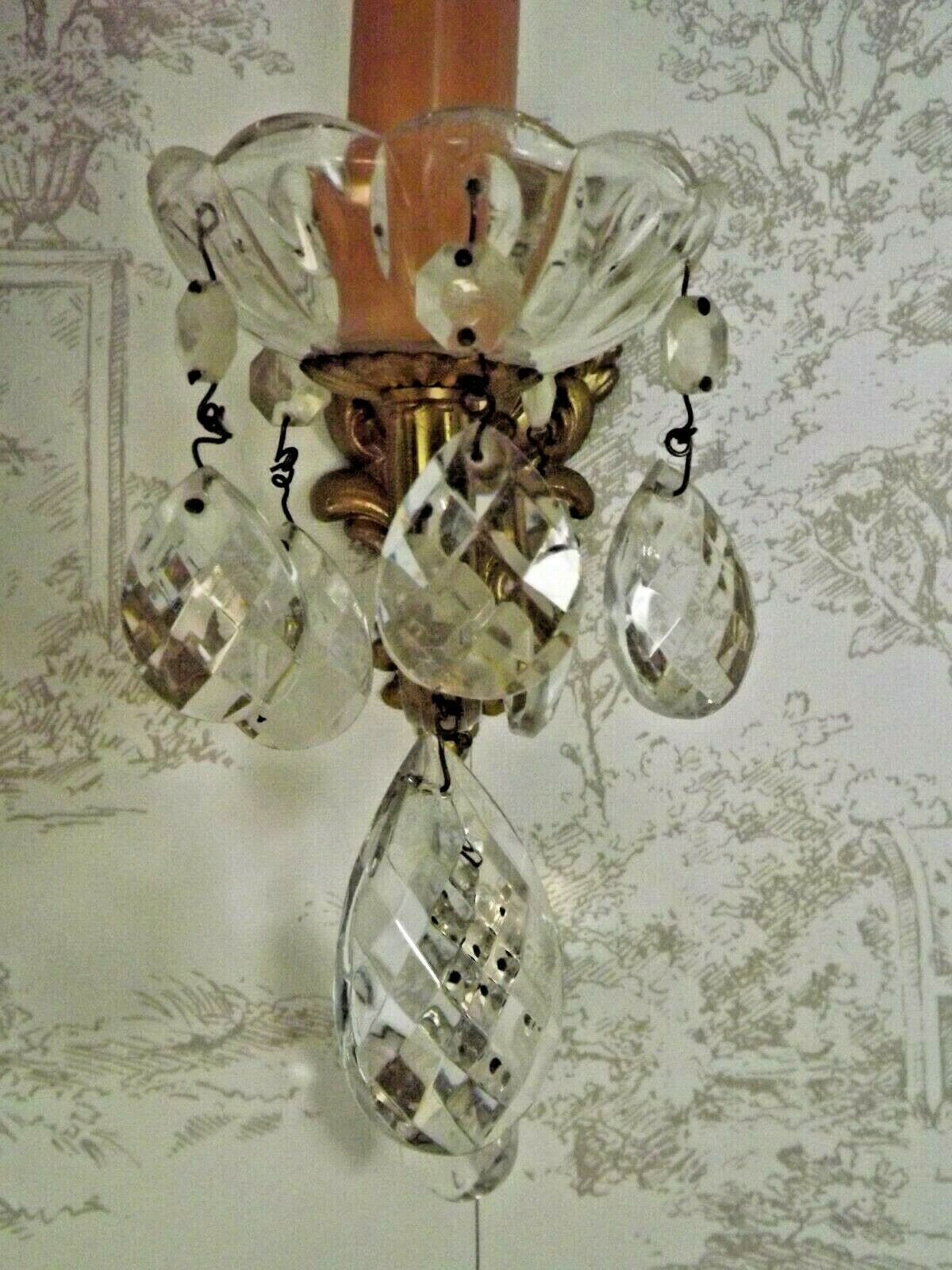Paire d'appliques bronze