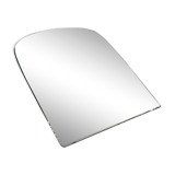 Large vintage beveled arch mirror