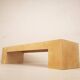 Giorgio Tura Mid-Century Parchment Custom Made Coffee Table for Tura Milano 1970