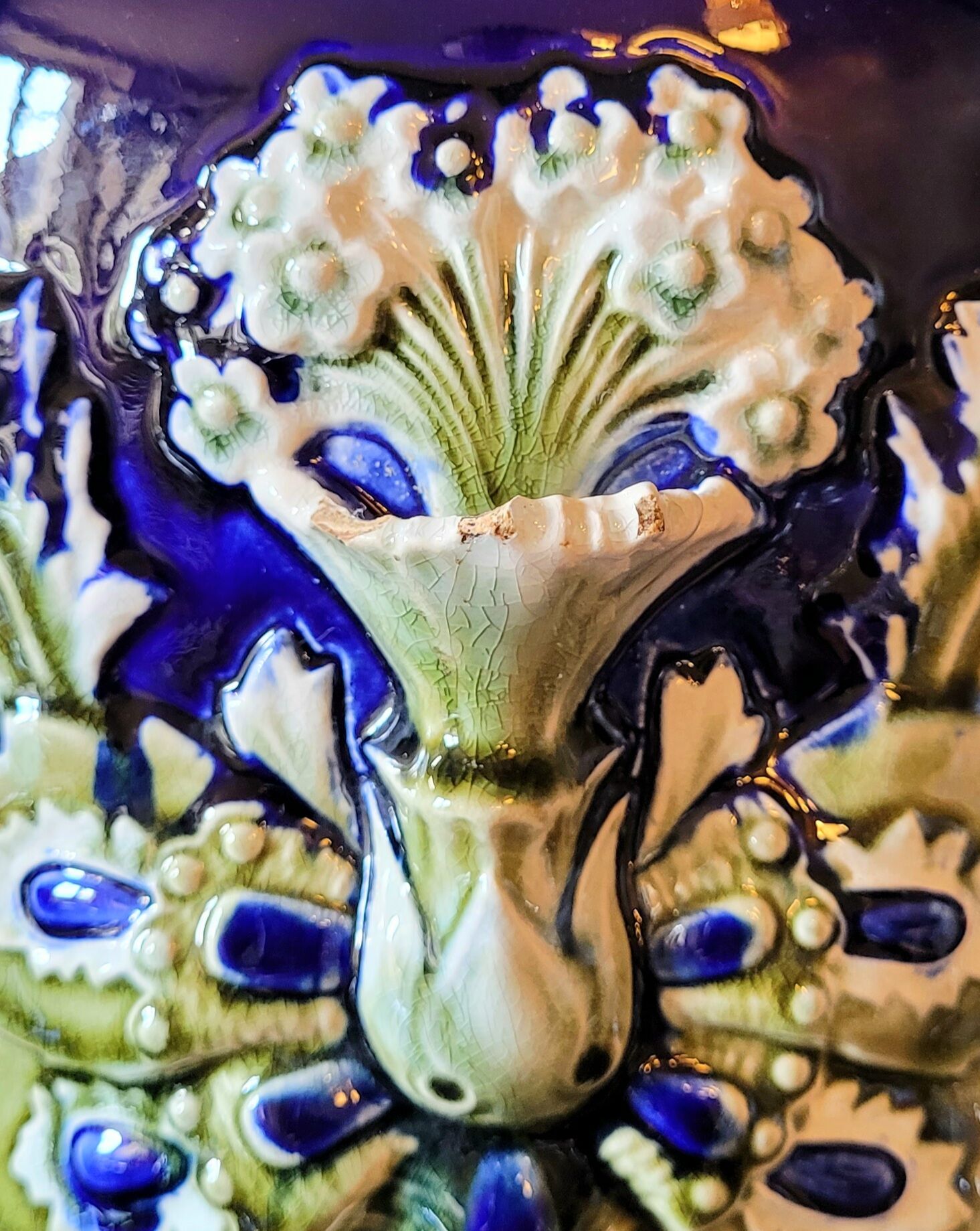 Art Nouveau ceramic vase 1900