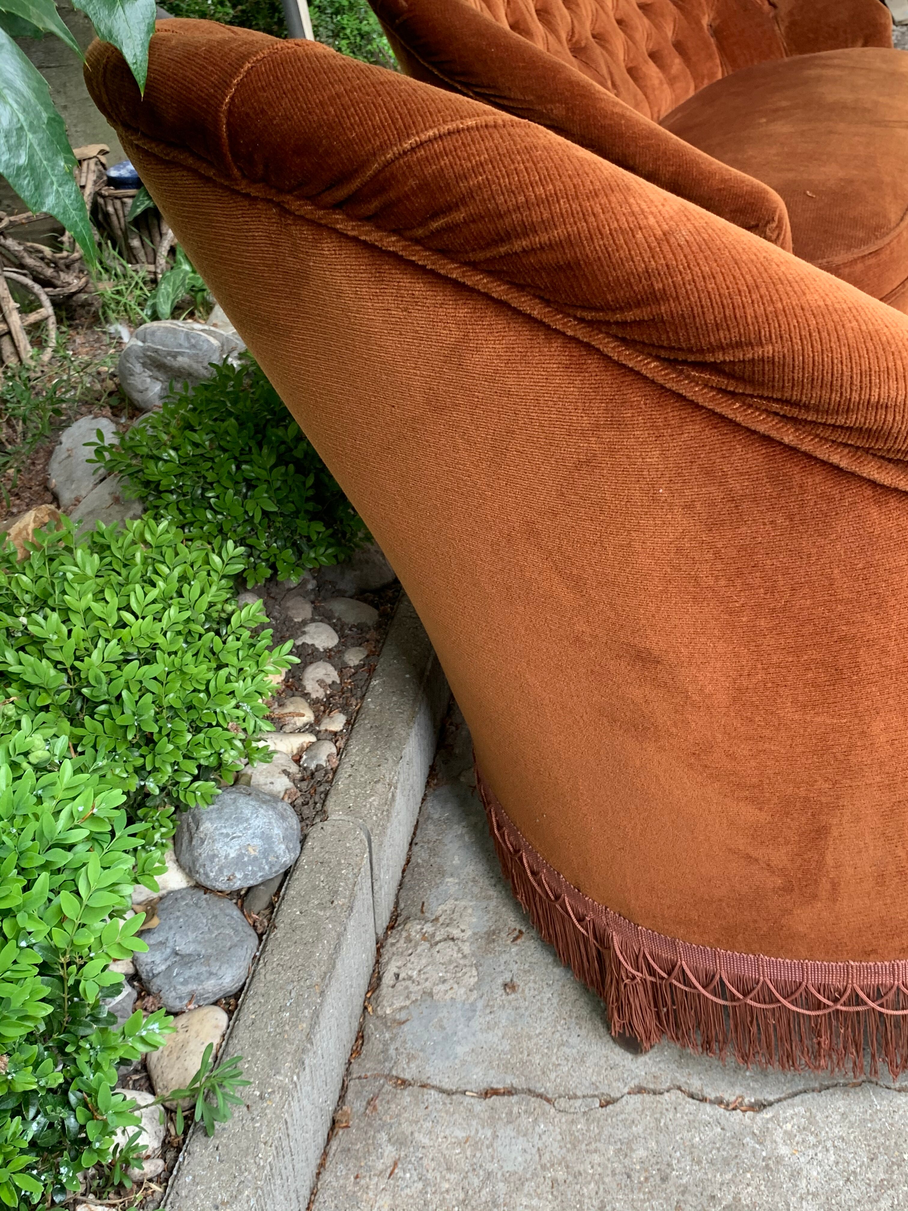 Sofa and chair toad velvet padded velvet