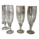 Lot de 8 flûtes à champagne