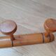 Old bamboo imitation portemanteau 6 patères