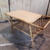 Rattan coffee table