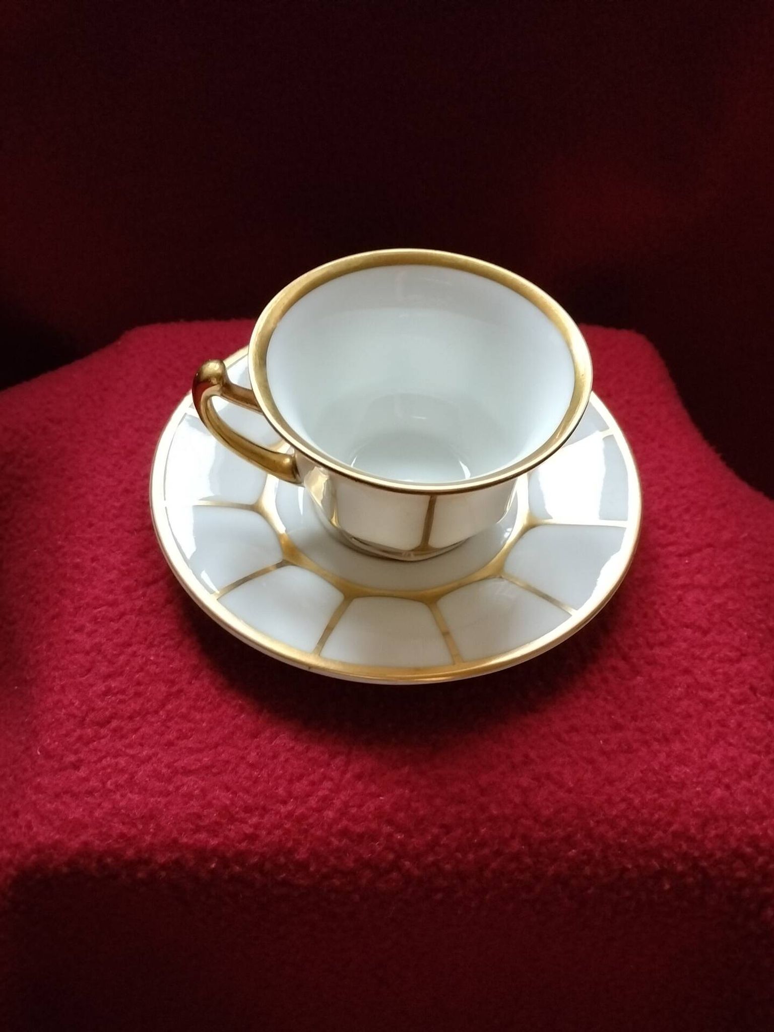 Coffee cup and its saucer Rosenthal