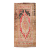 5x9 Red Brown Classic Turkish Rug, 145x300Cm