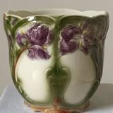 Cache-pot barbotine iris Digoin