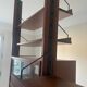Double-sided modular library room divider