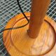 80s pine floor lamp