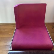 Paire fauteuils Tolozan – Éric Jourdan – Ligne Roset 2002 – structure alu