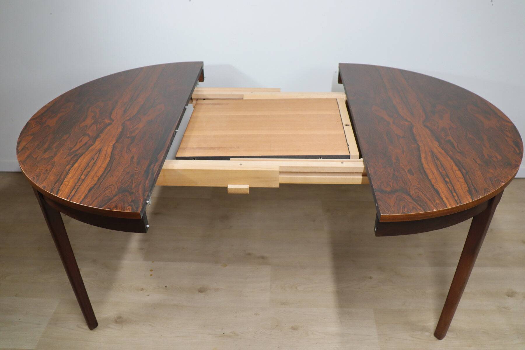 Vintage extendable rosewood dining table, 1960s