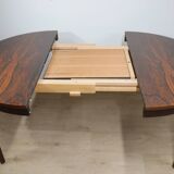 Vintage extendable rosewood dining table, 1960s