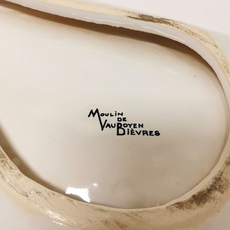 Ashtray / empty ceramic pocket Jean Cocteau, 1960