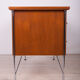 Mid-century danish teak & chrome desk, 1960s