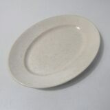 Ravier blanc en faience style creil et montereau