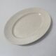 Ravier blanc en faience style creil et montereau