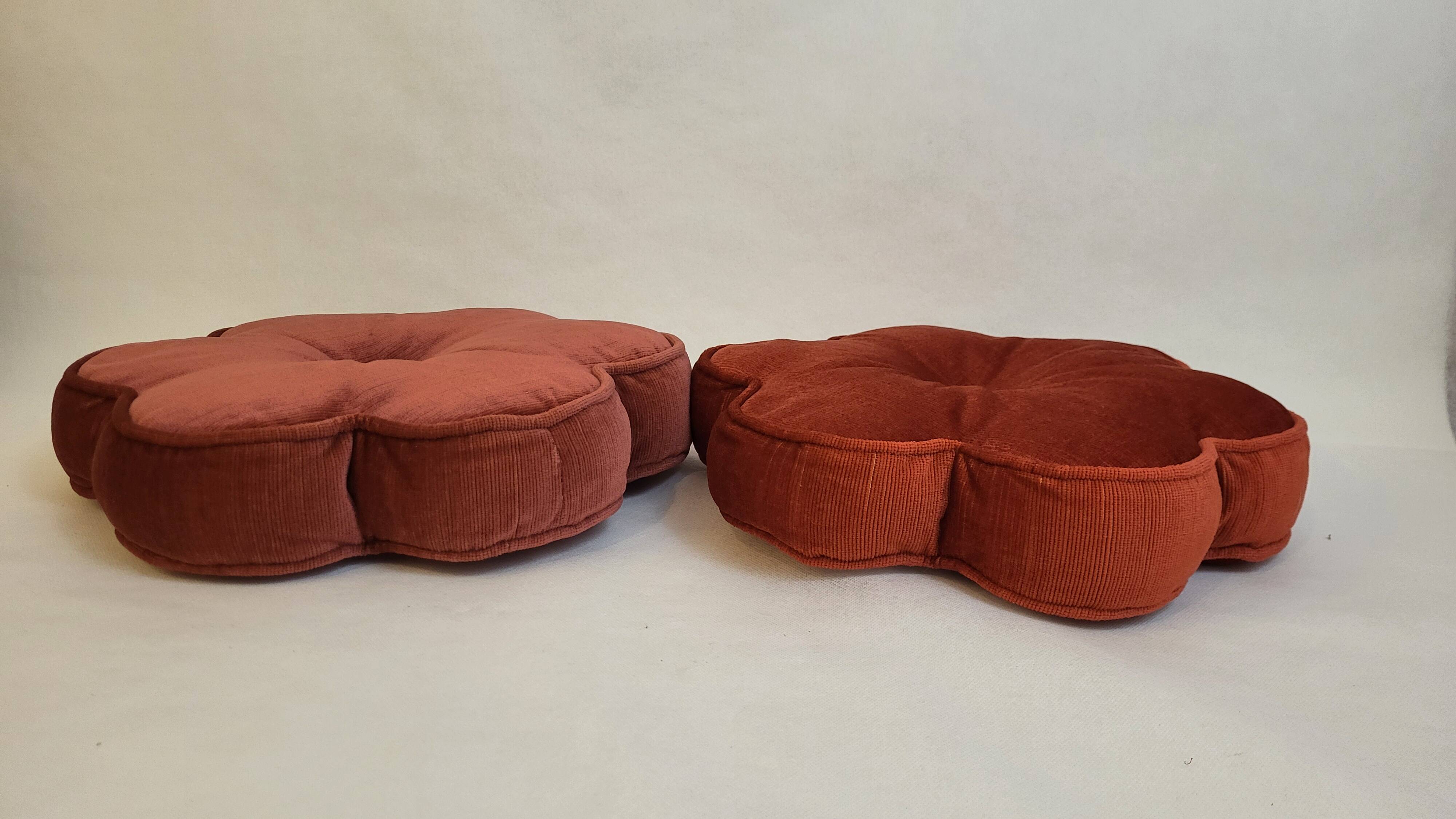 Vintage Flowers Velvet Cushion