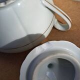 Service à thé en porcelaine de Sologne