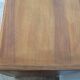 Cabinetmaker's chest of drawers - 4 drawers - golden oak - with oblique profile - compass feet - 1950