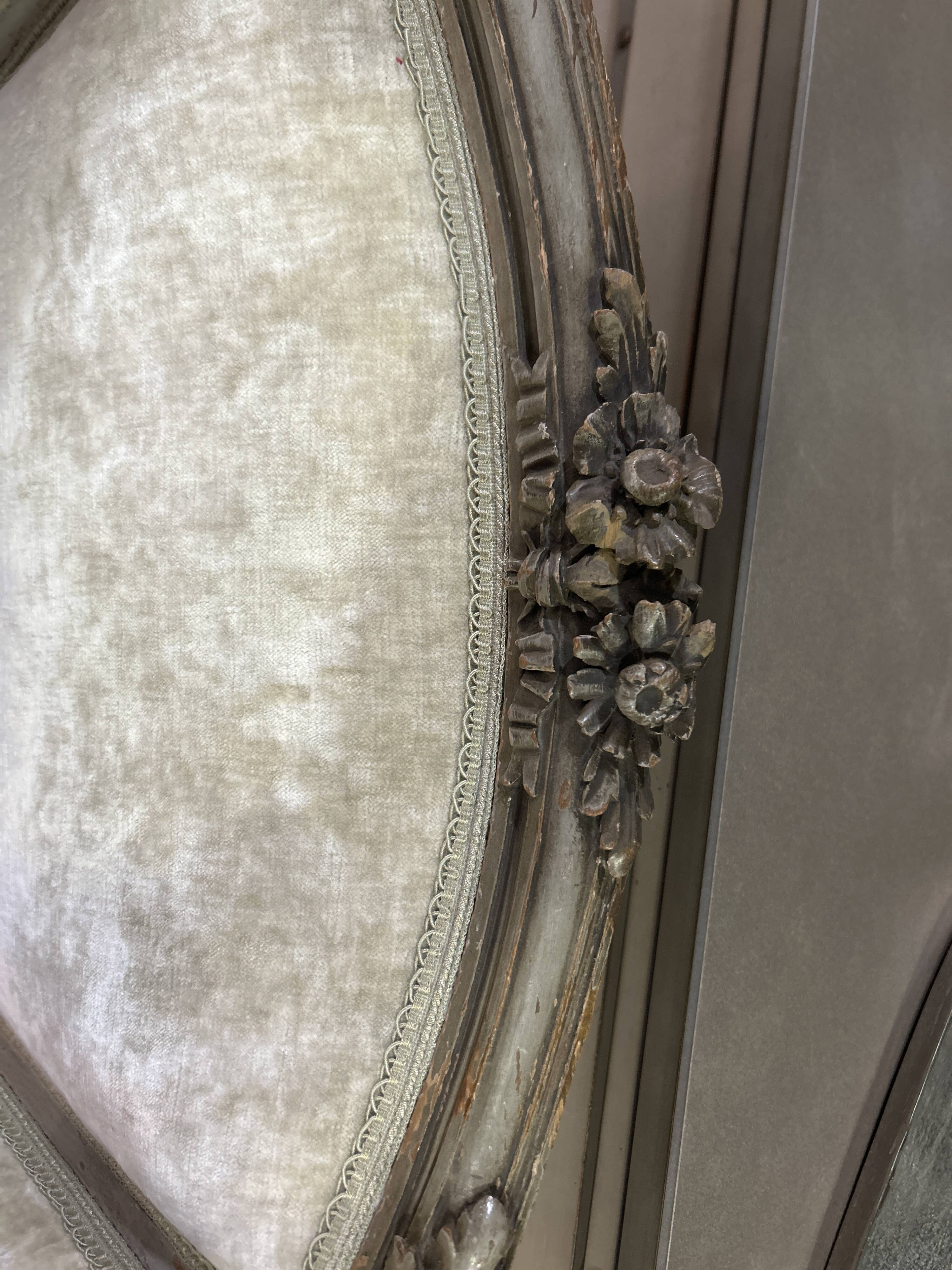 Bergère de style Louis XVI